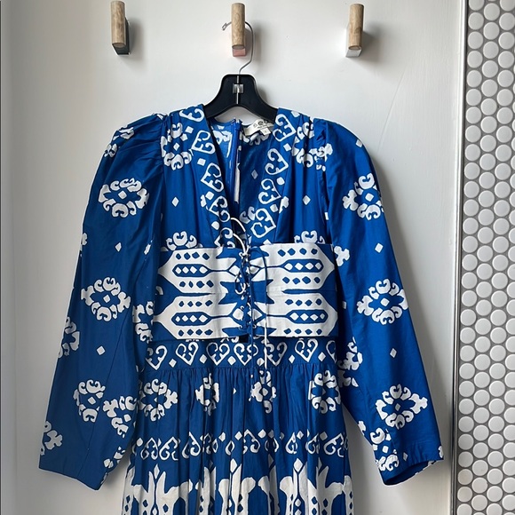 Sea New York Dresses & Skirts - Blue and White Patterned Dress
